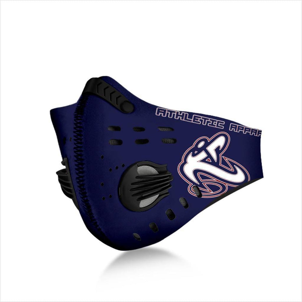 
                      
                        Athletic Apparatus Navy 2 rwb logo S3 Face mask - Athletic Apparatus
                      
                    