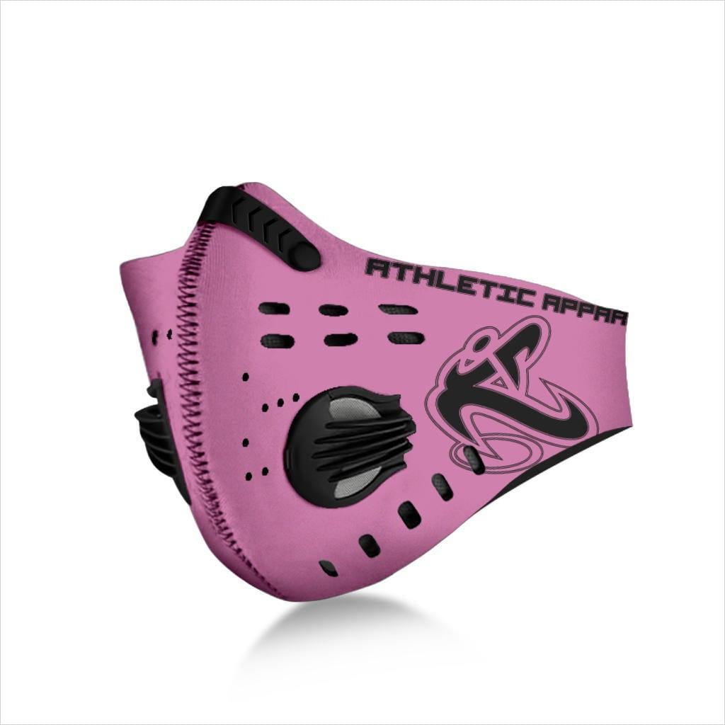 
                  
                    Athletic Apparatus Pink 1 Black logo S2 Face mask - Athletic Apparatus
                  
                
