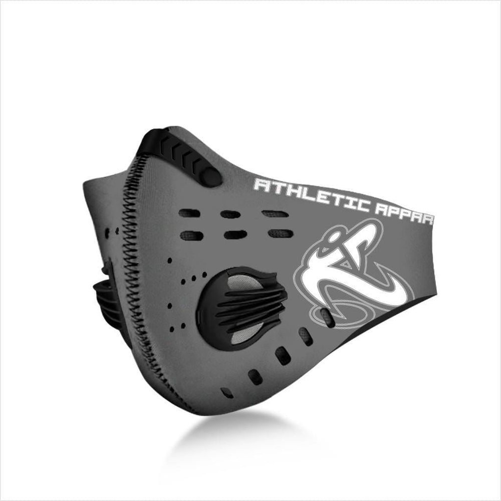 
                      
                        Athletic Apparatus Grey White logo S1 Face Mask - Athletic Apparatus
                      
                    