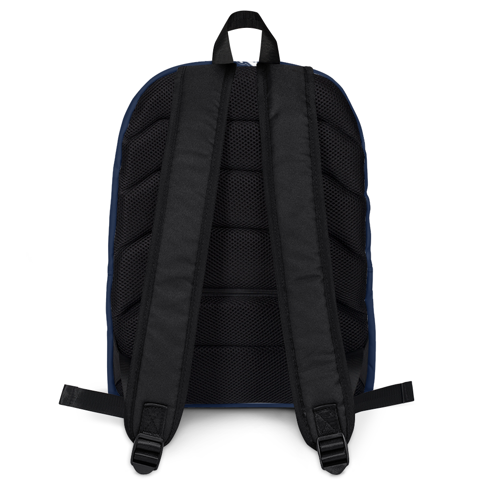 Athletic Apparatus Navy White logo Backpack - Athletic Apparatus
