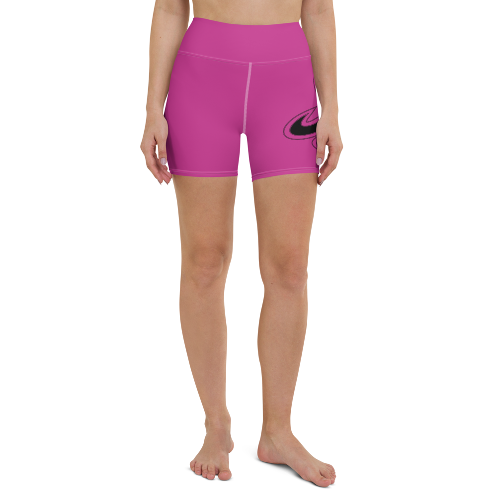 
                  
                    Athletic Apparatus Pink Black logo White stitch Yoga Shorts - Athletic Apparatus
                  
                