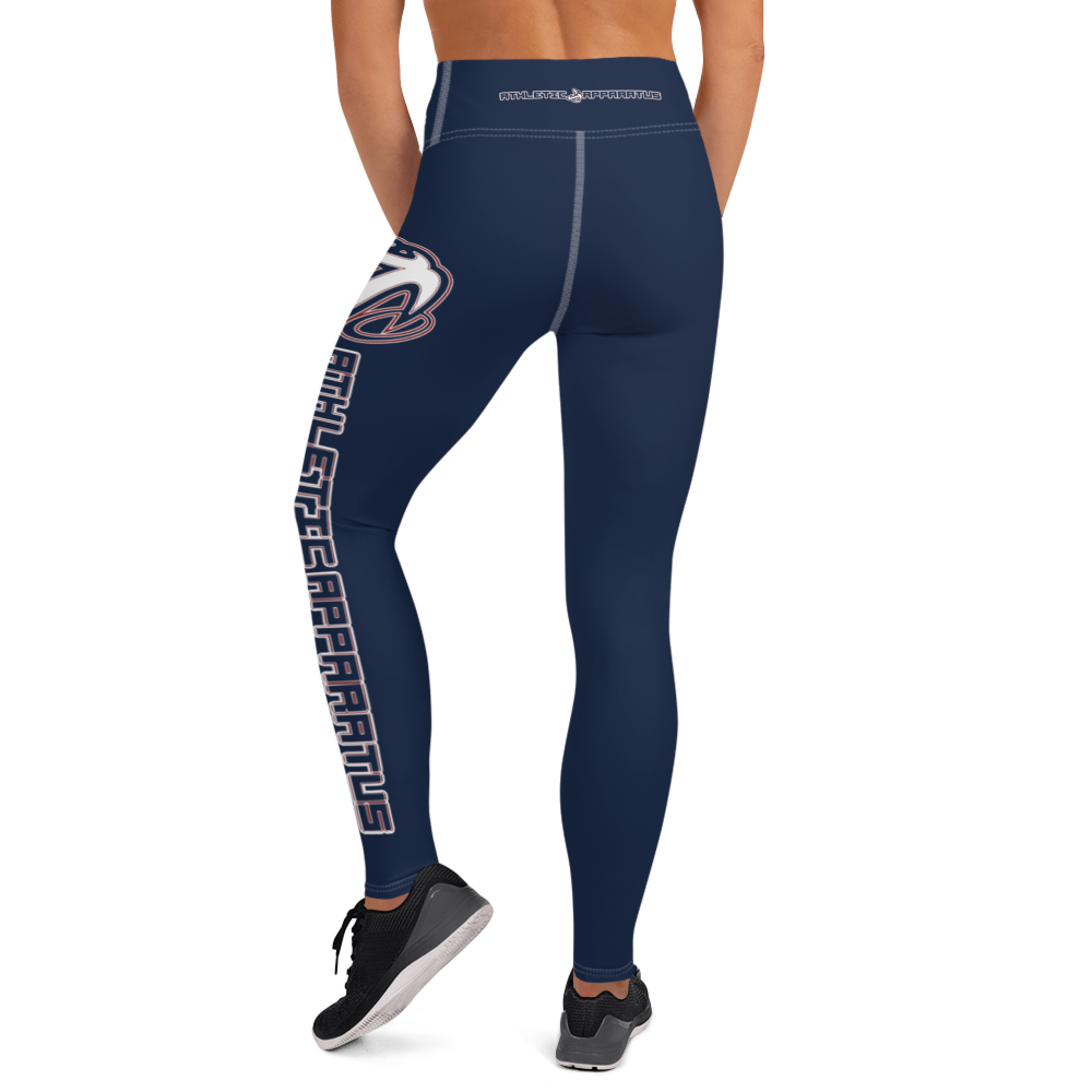 
                      
                        Athletic Apparatus Navy Blue rwb logo White stitch Yoga Leggings - Athletic Apparatus
                      
                    