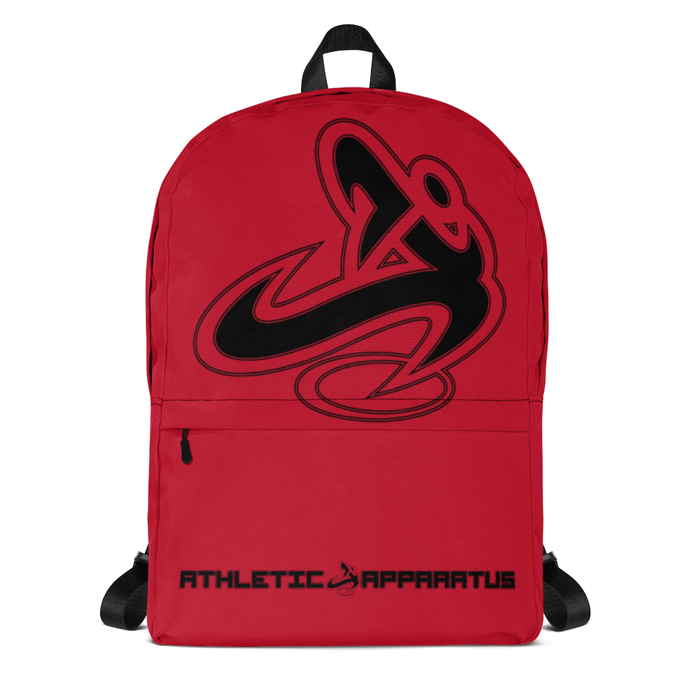 
                      
                        Athletic Apparatus Red Black logo Backpack - Athletic Apparatus
                      
                    