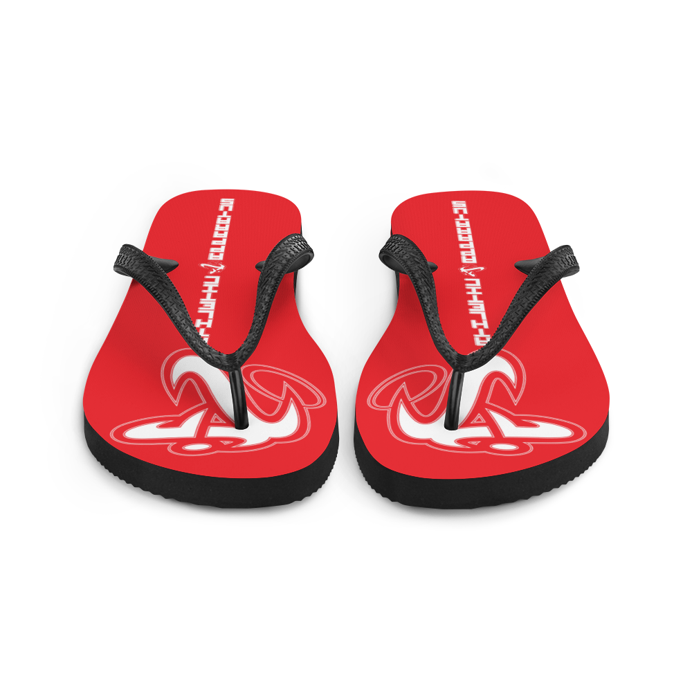 
                  
                    Athletic Apparatus Red 1 White logo Flip-Flops - Athletic Apparatus
                  
                