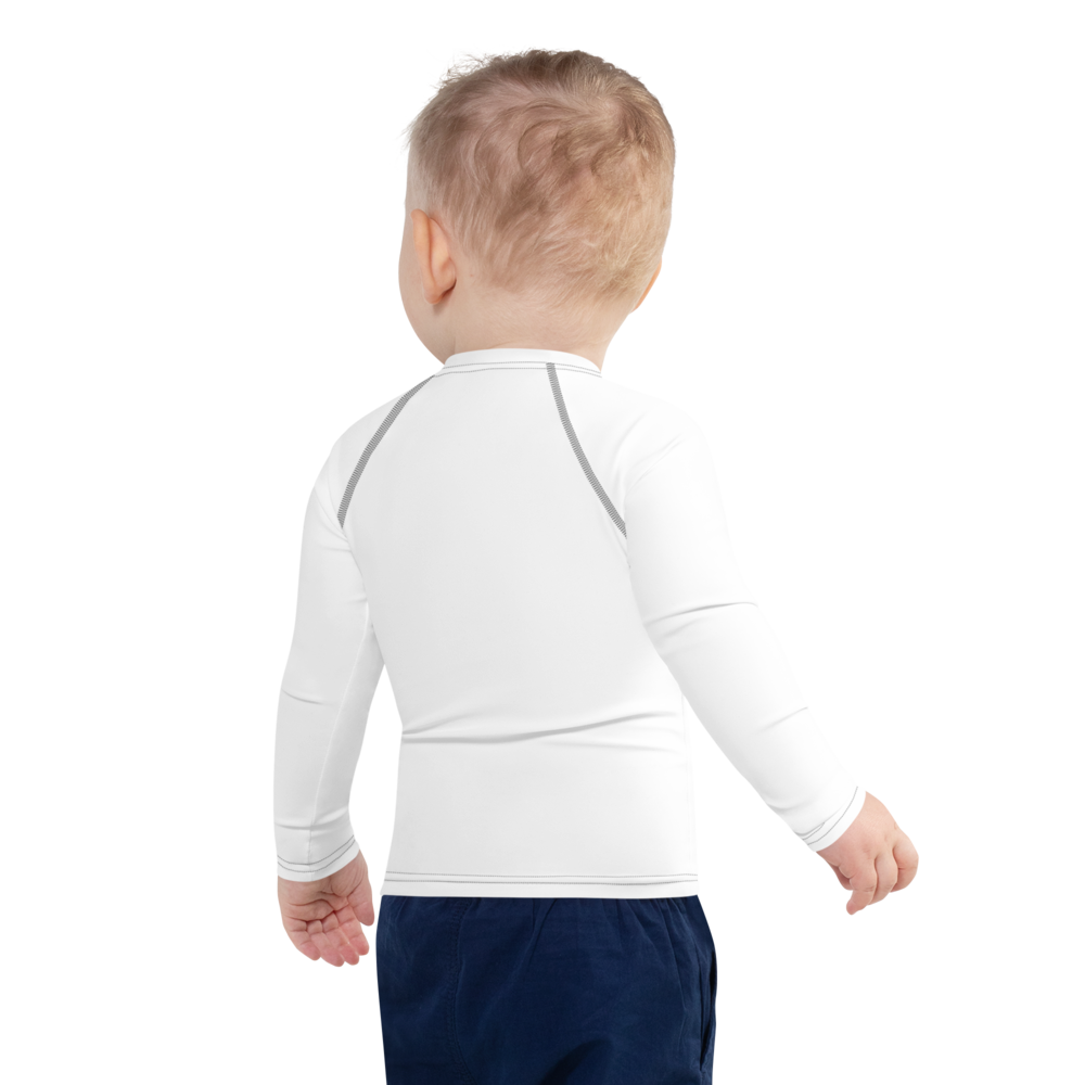 
                      
                        Athletic Apparatus White Black logo Kids Rash Guard - Athletic Apparatus
                      
                    