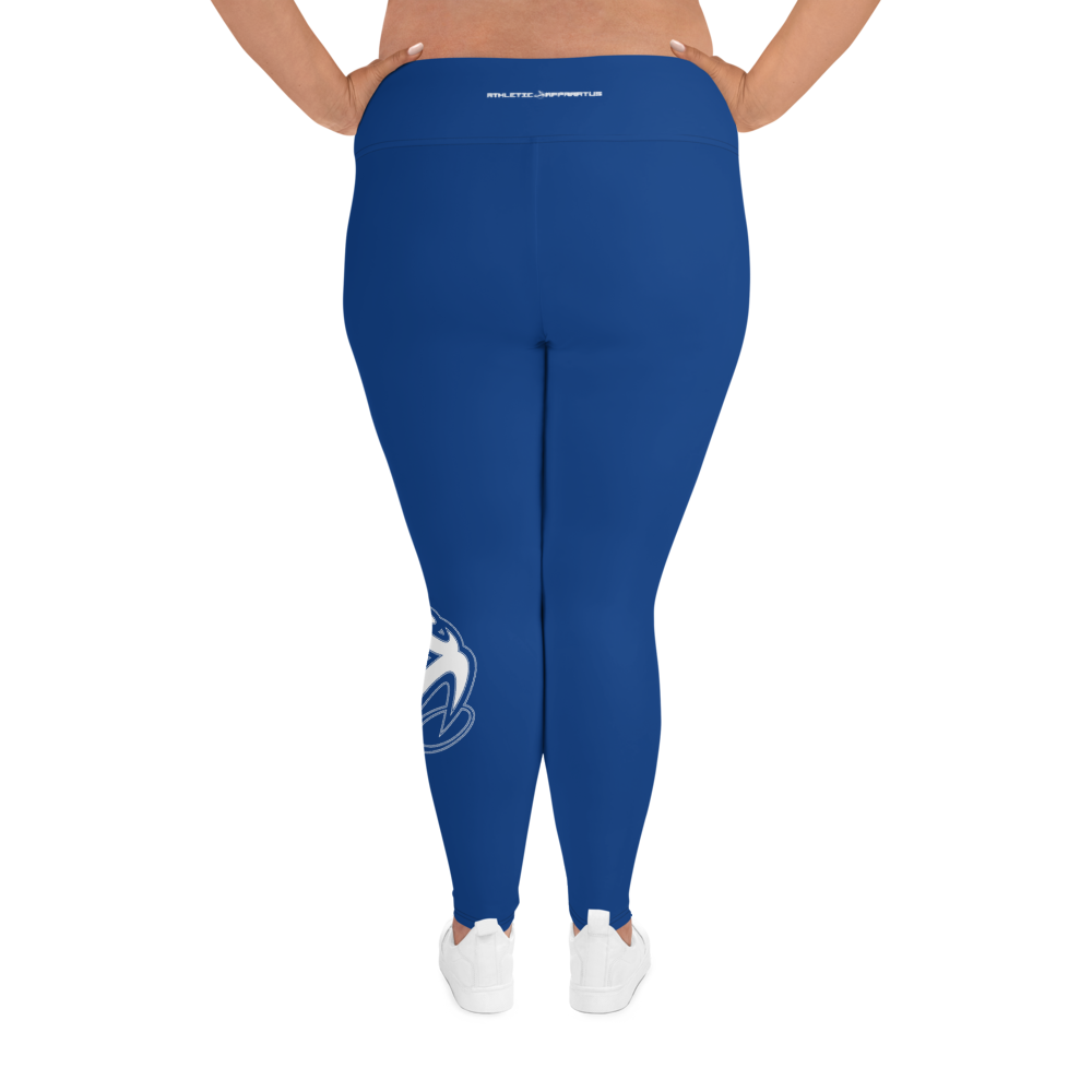 
                      
                        Athletic Apparatus Blue 2 White logo V3 Plus Size Leggings - Athletic Apparatus
                      
                    