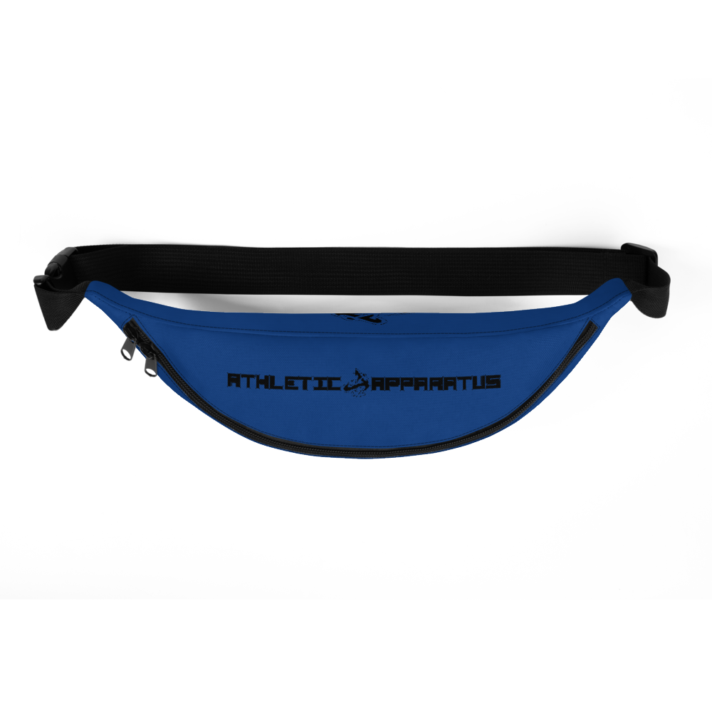 
                      
                        Athletic Apparatus Blue 2 Black Logo Fanny Pack - Athletic Apparatus
                      
                    