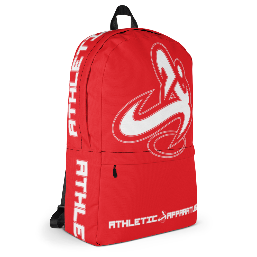 
                      
                        Athletic Apparatus Red 1 White logo Backpack - Athletic Apparatus
                      
                    