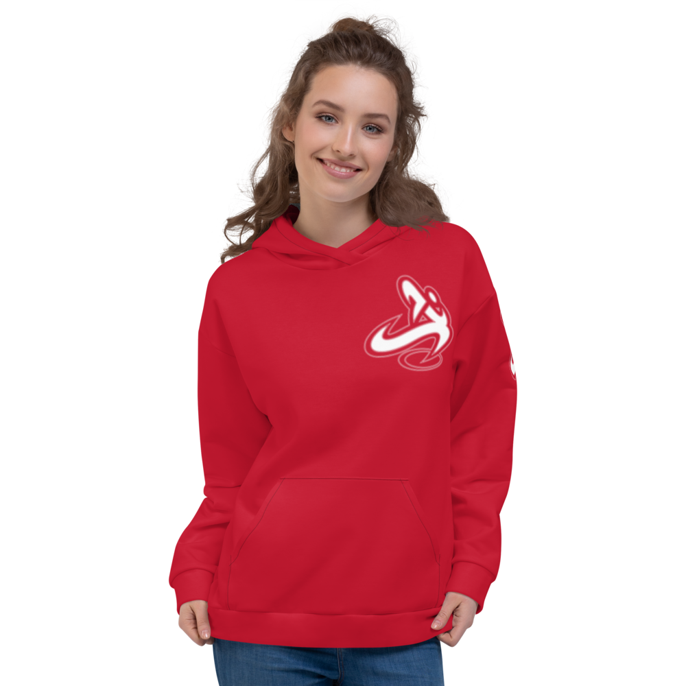 
                      
                        Athletic Apparatus Red White Logo Unisex Hoodie - Athletic Apparatus
                      
                    