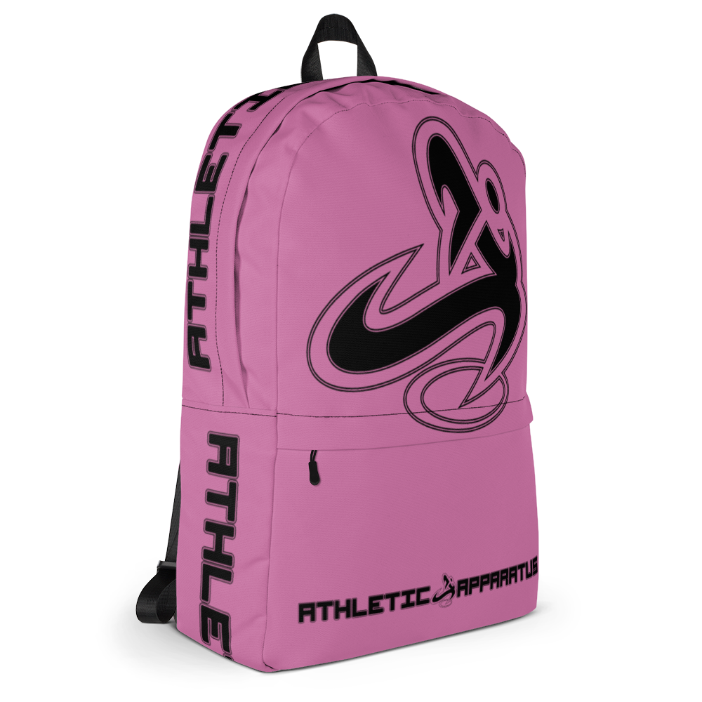 
                      
                        Athletic Apparatus Pink 1 Black logo Backpack - Athletic Apparatus
                      
                    