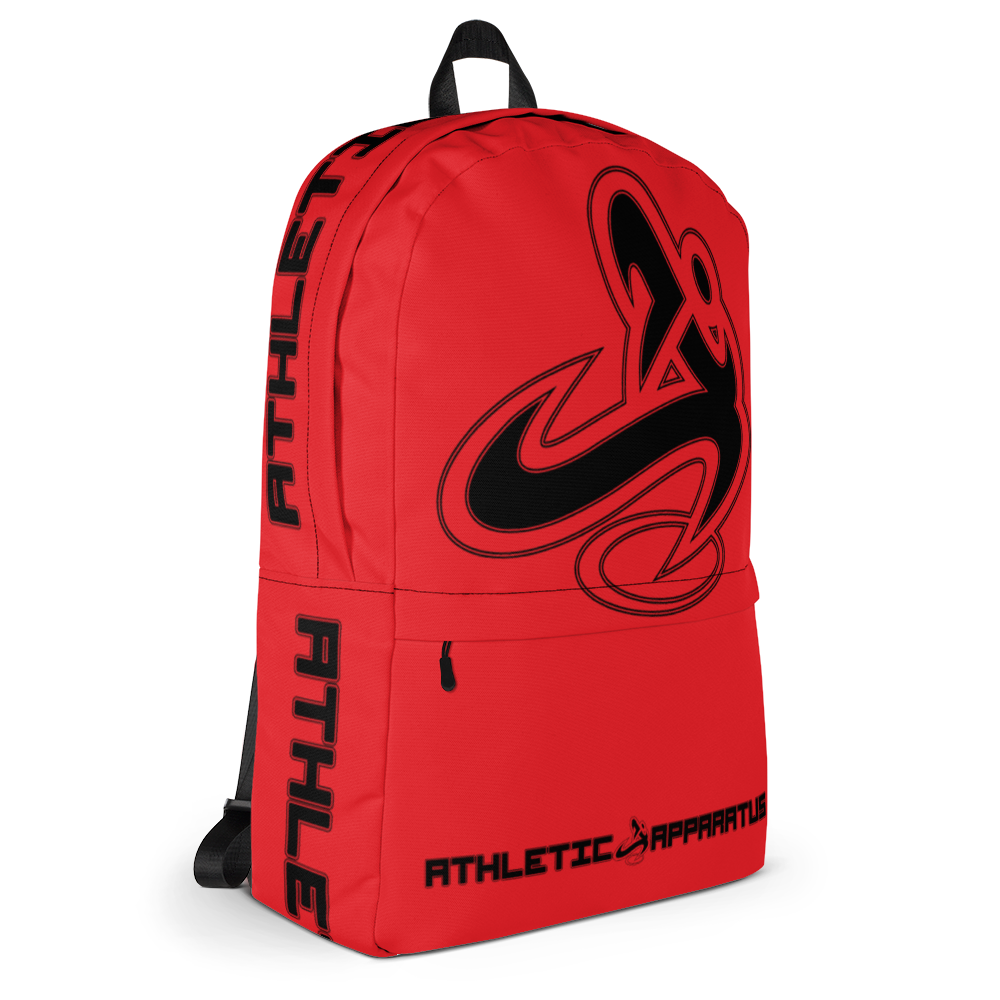 
                      
                        Athletic Apparatus Red 1 Black logo Backpack - Athletic Apparatus
                      
                    