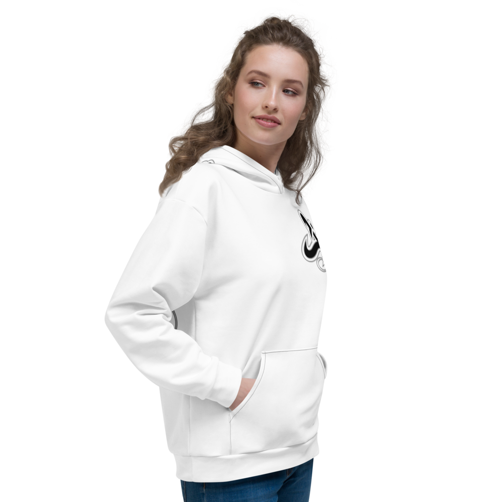 
                      
                        Athletic Apparatus White Black Logo Unisex Hoodie - Athletic Apparatus
                      
                    