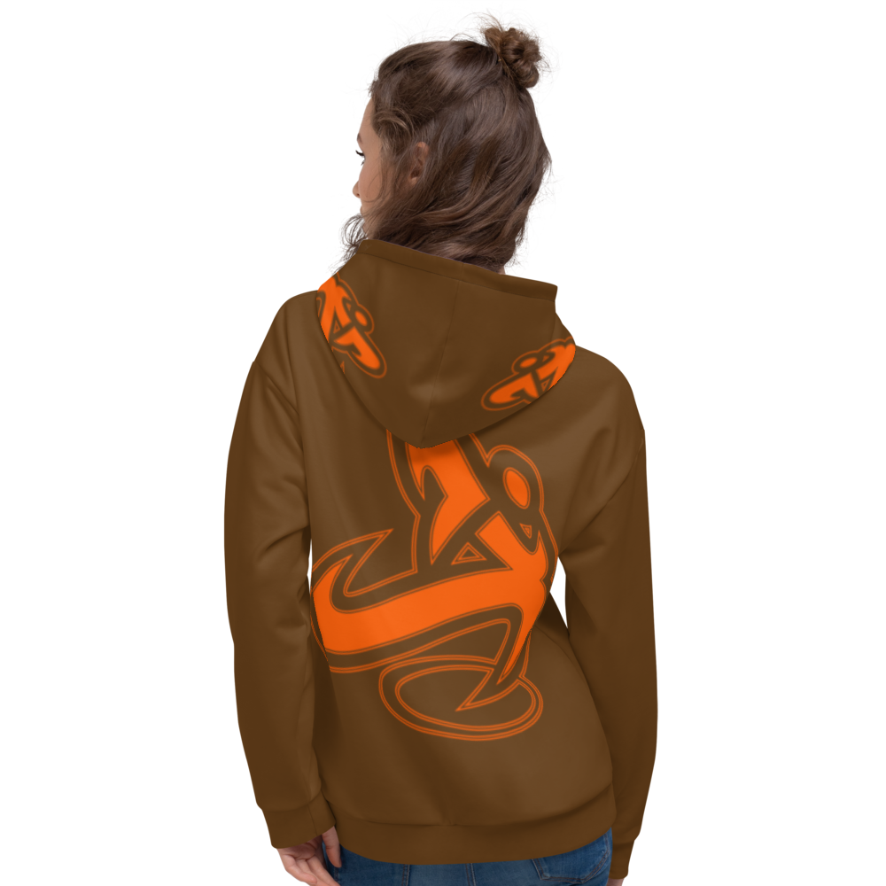 
                      
                        Athletic Apparatus Brown Orange Logo Unisex Hoodie - Athletic Apparatus
                      
                    