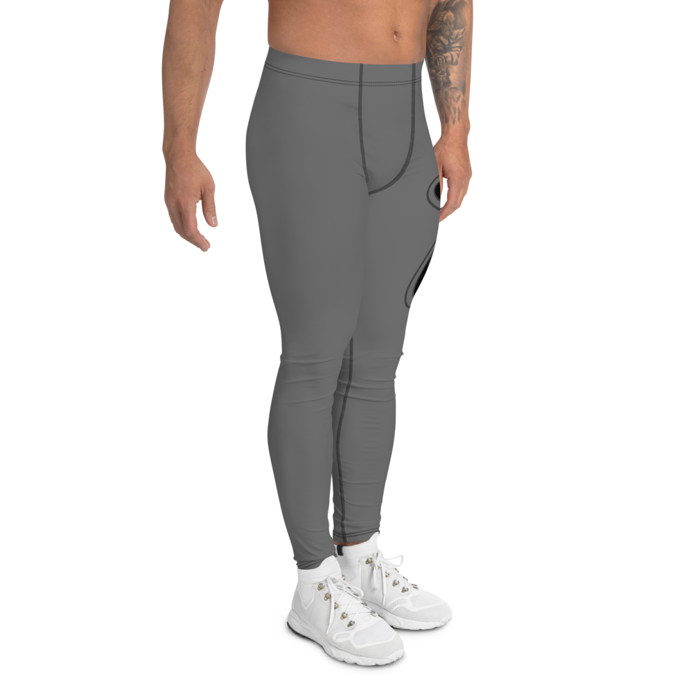 
                      
                        Athletic Apparatus Grey Black logo V2 Men's Leggings - Athletic Apparatus
                      
                    