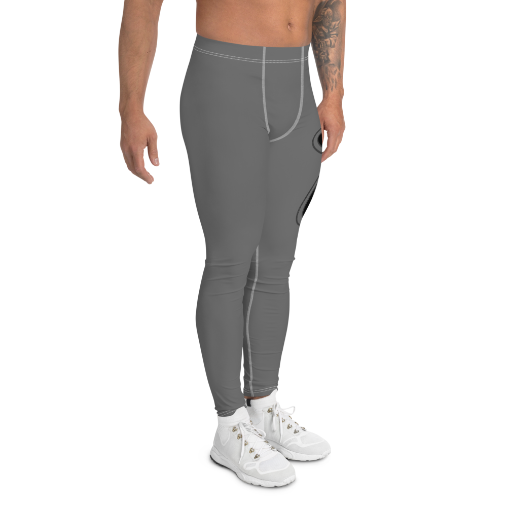 
                      
                        Athletic Apparatus Grey Black logo White stitch V2 Men's Leggings - Athletic Apparatus
                      
                    