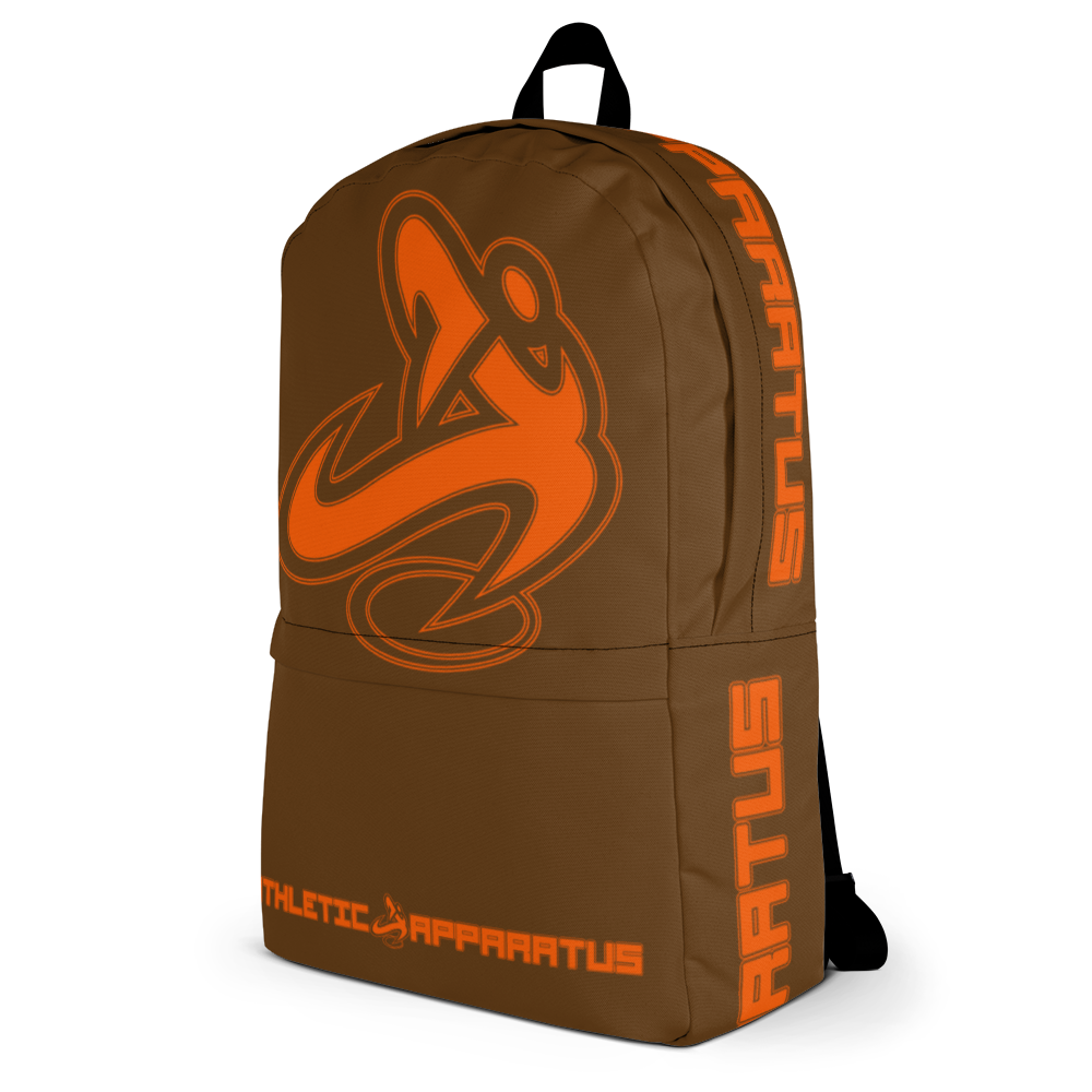 
                      
                        Athletic Apparatus Brown Orange logo Backpack - Athletic Apparatus
                      
                    