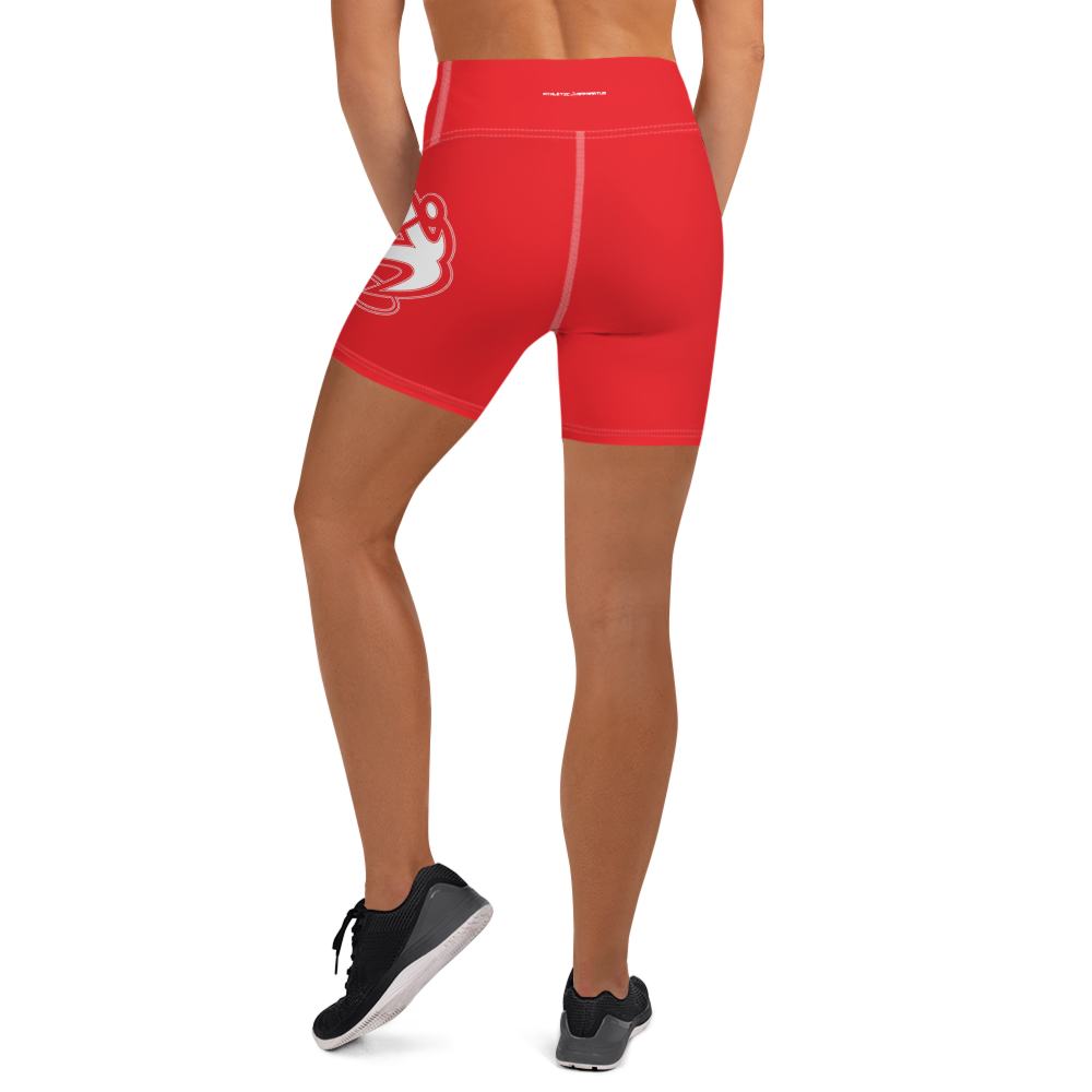 
                      
                        Athletic Apparatus Red 1 White stitch Yoga Shorts - Athletic Apparatus
                      
                    