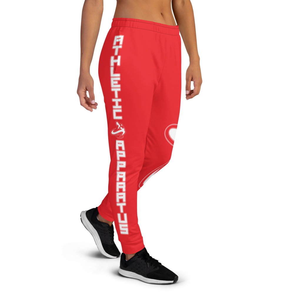 
                      
                        Athletic Apparatus Red 1 White Logo V2 Women's Joggers - Athletic Apparatus
                      
                    