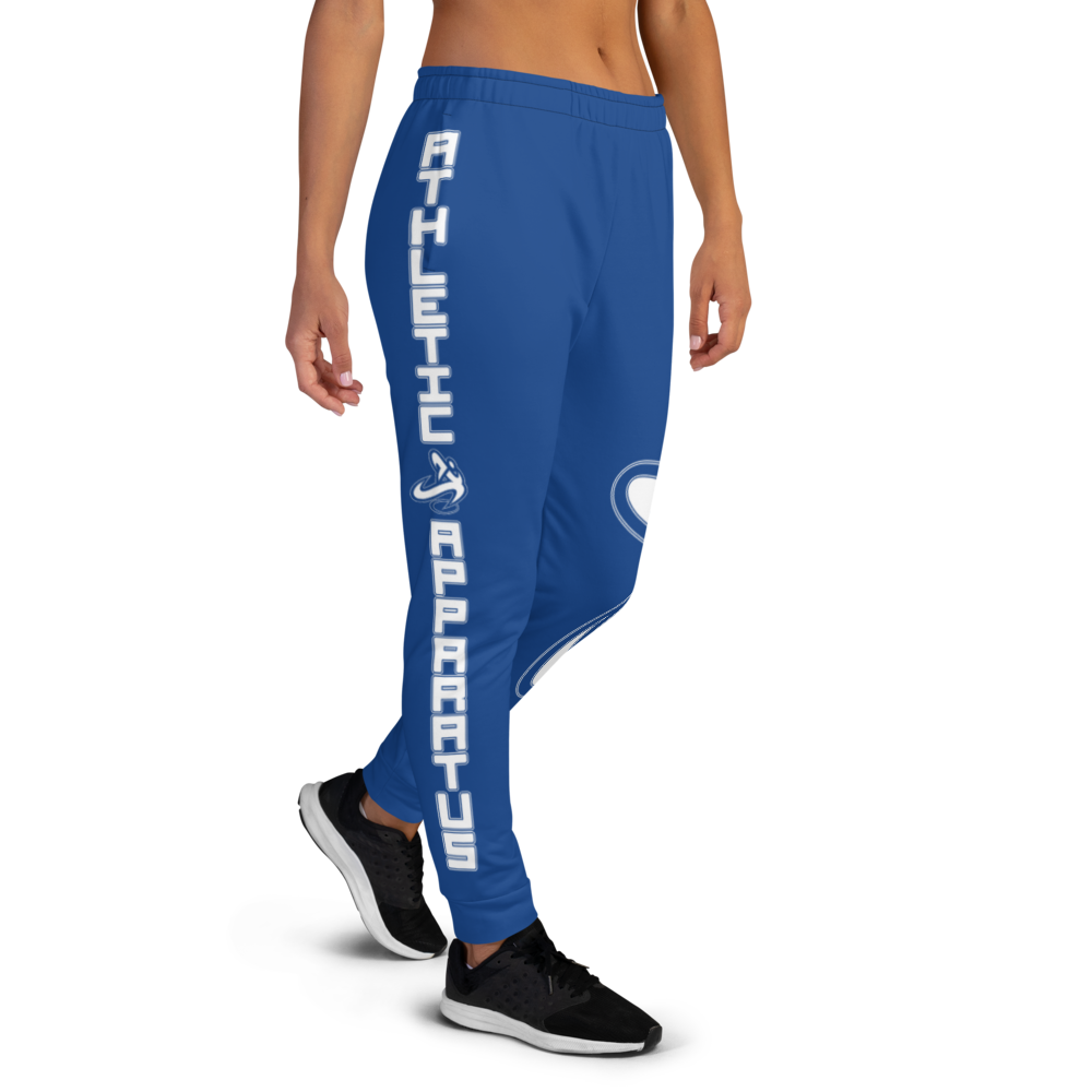 
                  
                    Athletic Apparatus Blue 2 White Logo V2 Women's Joggers - Athletic Apparatus
                  
                