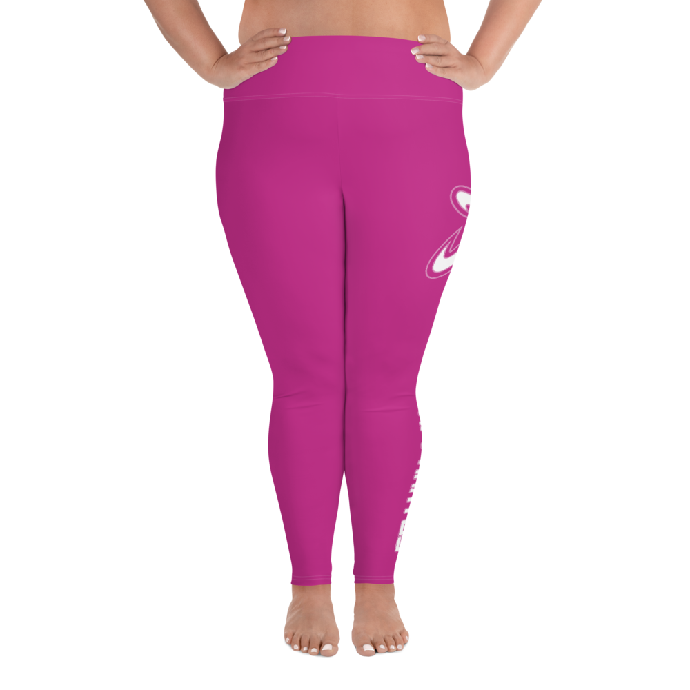 
                      
                        Athletic Apparatus Pink White logo White stitch Plus Size Leggings - Athletic Apparatus
                      
                    