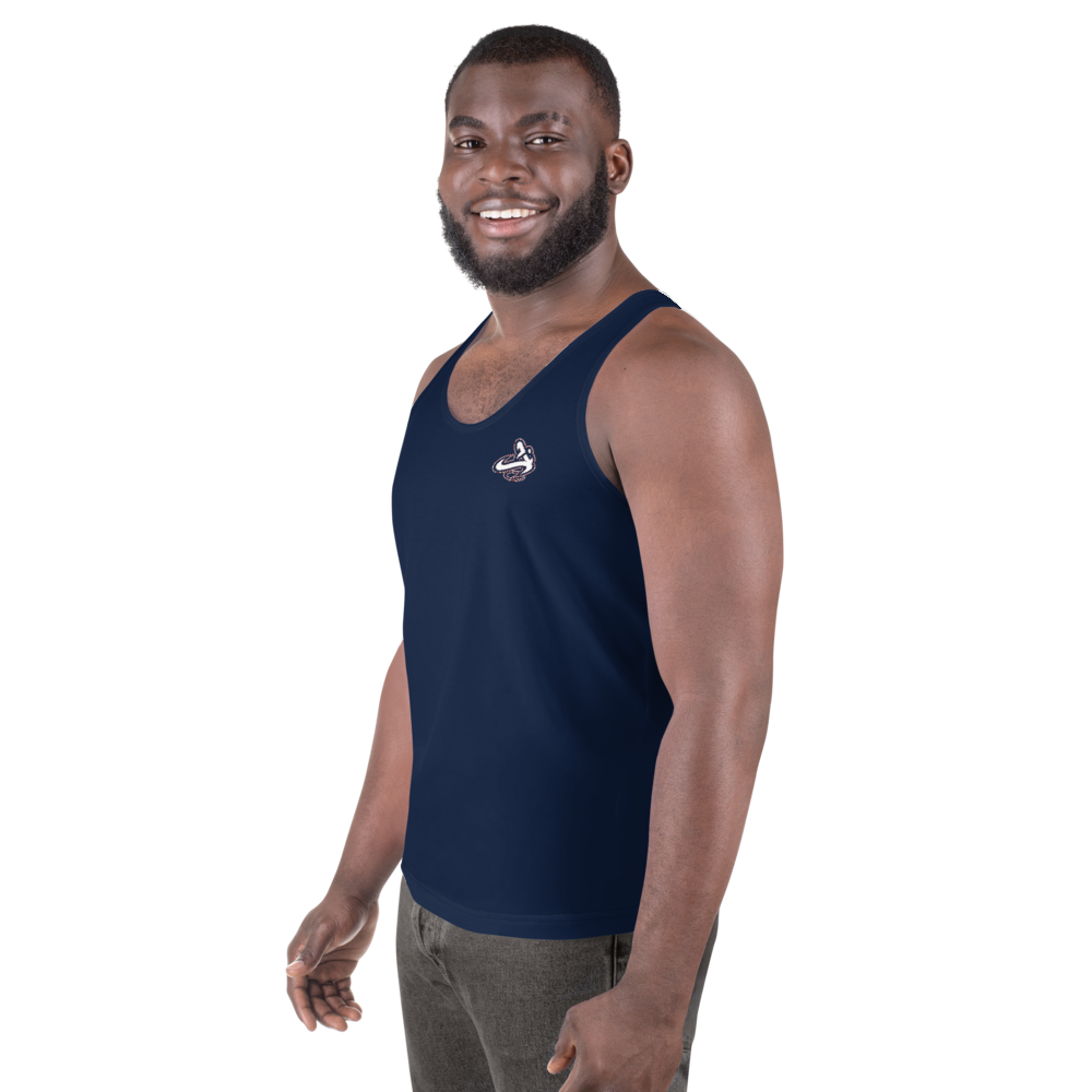 
                      
                        Athletic Apparatus Navy Blue rwb logo Unisex Tank Top - Athletic Apparatus
                      
                    