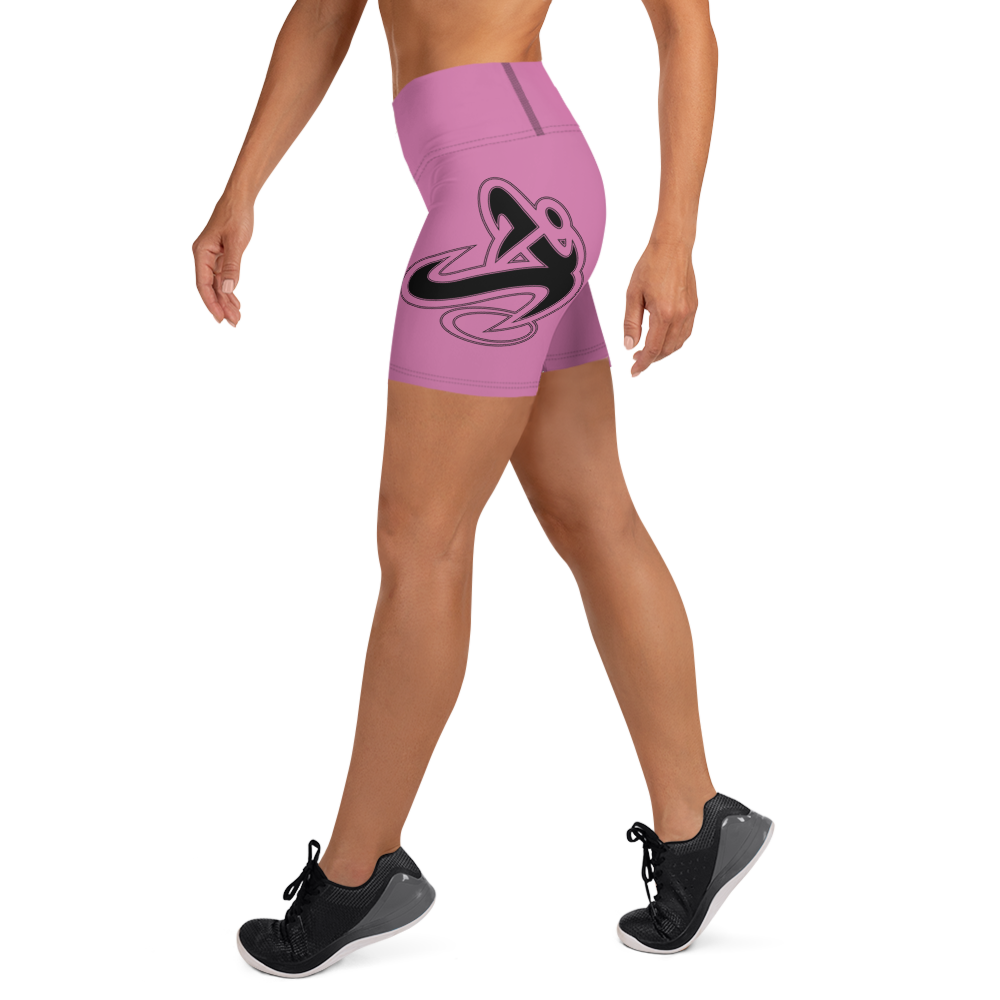 
                      
                        Athletic Apparatus Pink 1 Black logo Yoga Shorts - Athletic Apparatus
                      
                    