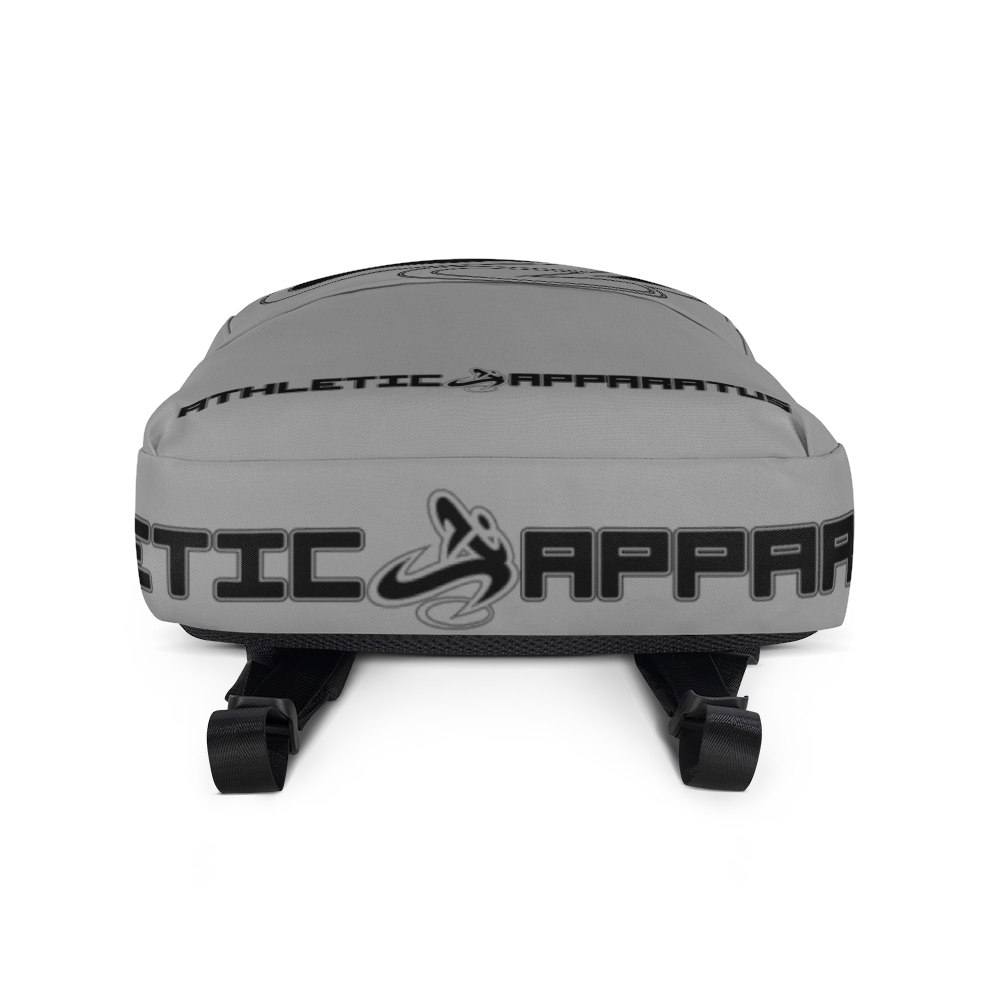 
                      
                        Athletic Apparatus Grey 1 Black logo Backpack - Athletic Apparatus
                      
                    