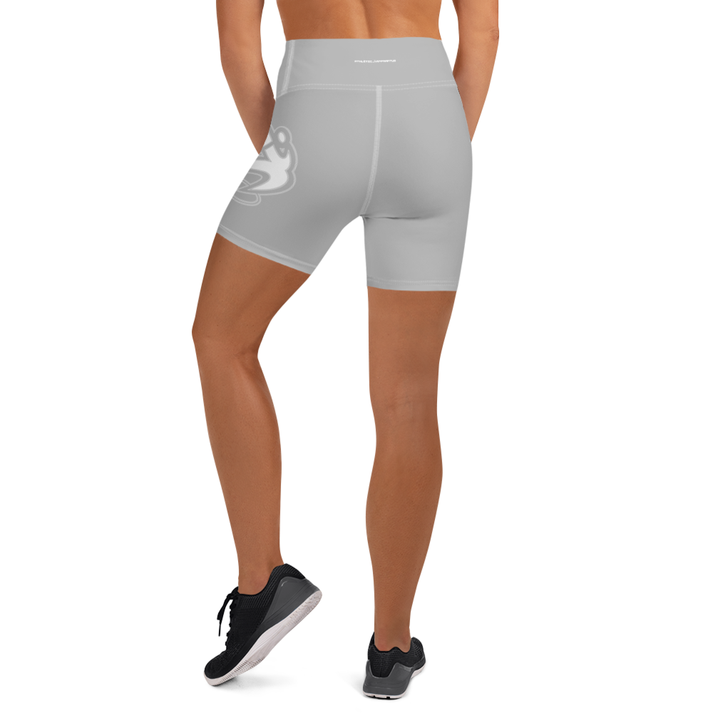 
                      
                        Athletic Apparatus Grey 2 White logo White stitch Yoga Shorts - Athletic Apparatus
                      
                    