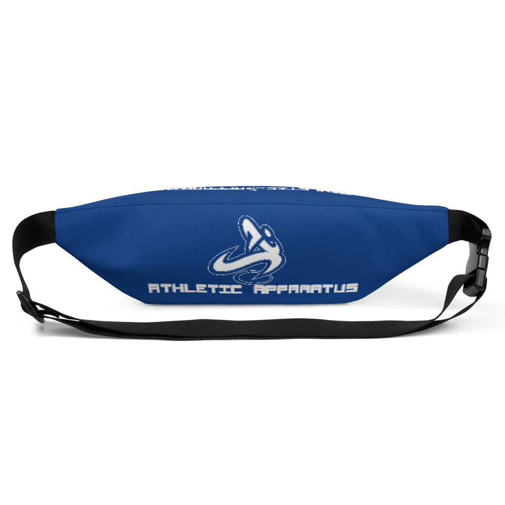 
                      
                        Athletic Apparatus Blue 2 White Logo Fanny Pack - Athletic Apparatus
                      
                    