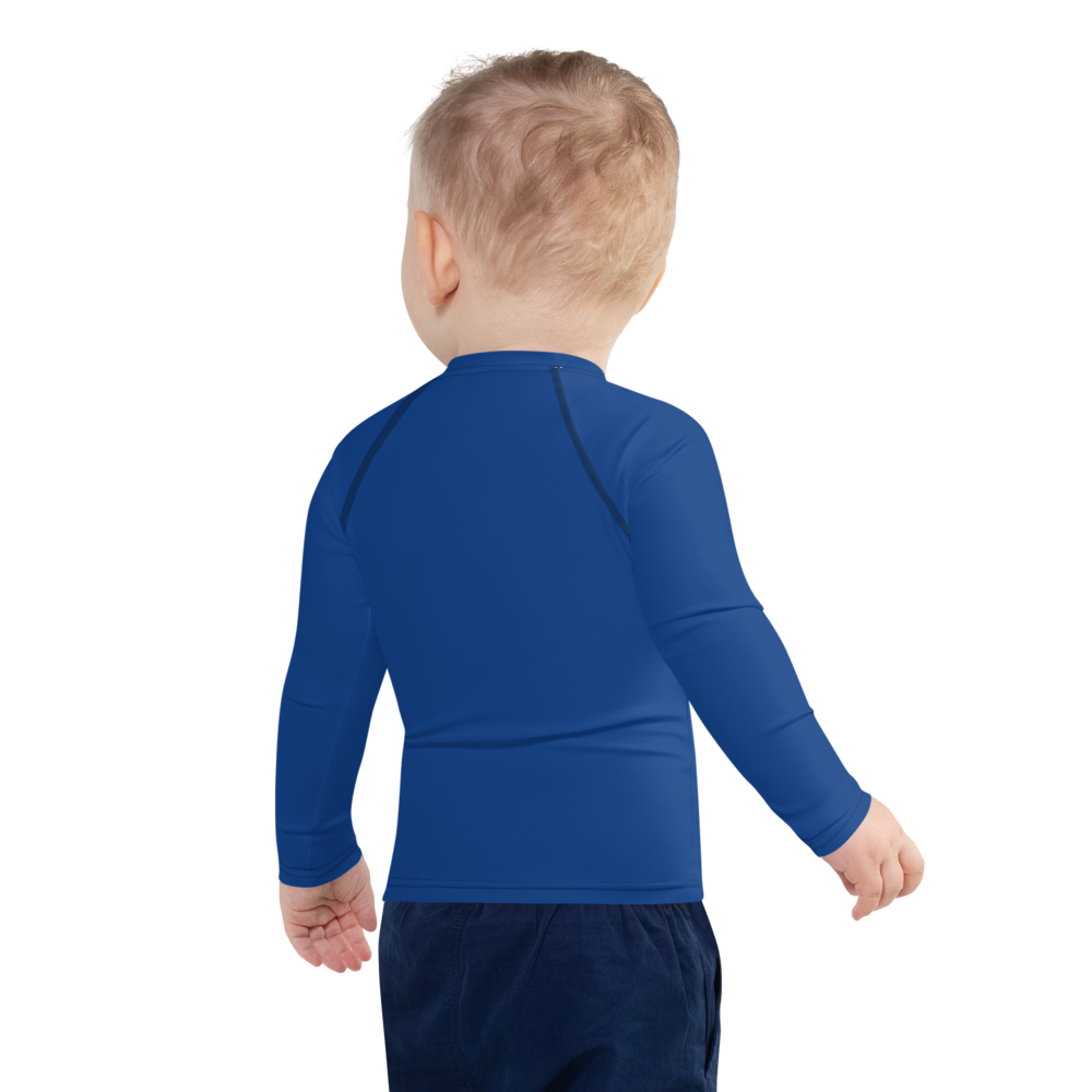 
                      
                        Athletic Apparatus Blue 2 Black logo Kids Rash Guard - Athletic Apparatus
                      
                    