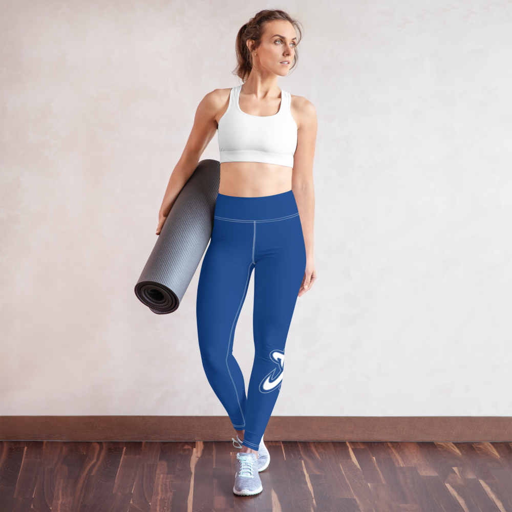 
                      
                        Athletic Apparatus Blue 2 White logo White stitch V3 Yoga Leggings - Athletic Apparatus
                      
                    