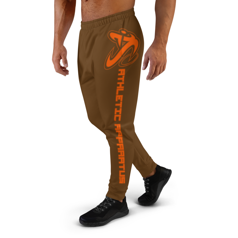 
                      
                        Athletic Apparatus Brown Orange Logo V1 Men's Joggers - Athletic Apparatus
                      
                    