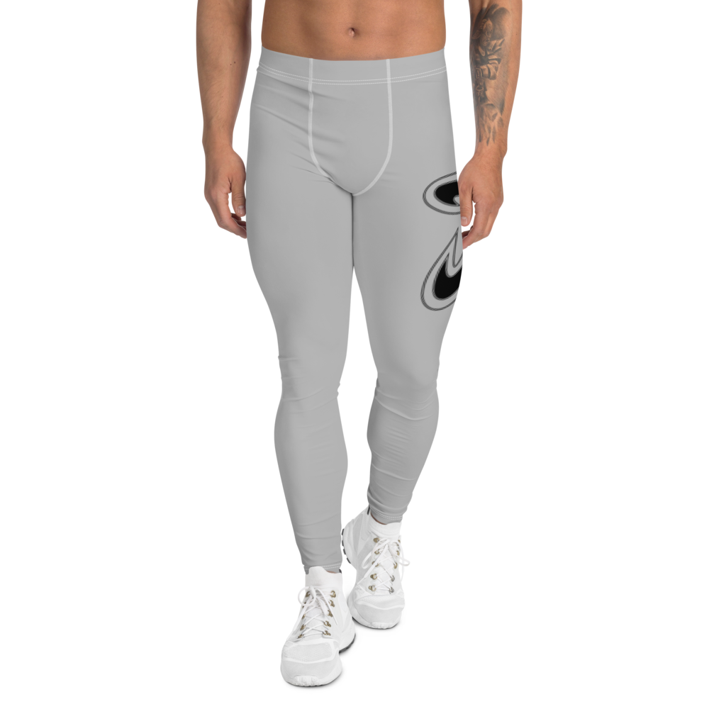 
                      
                        Athletic Apparatus Grey 2 Black logo White stitch V2 Men's Leggings - Athletic Apparatus
                      
                    