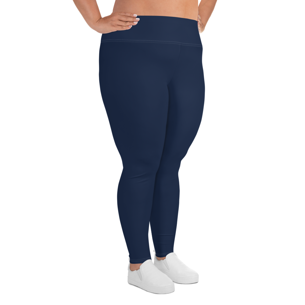 
                      
                        Athletic Apparatus Navy Blue rwb logo White stitch Plus Size Leggings - Athletic Apparatus
                      
                    