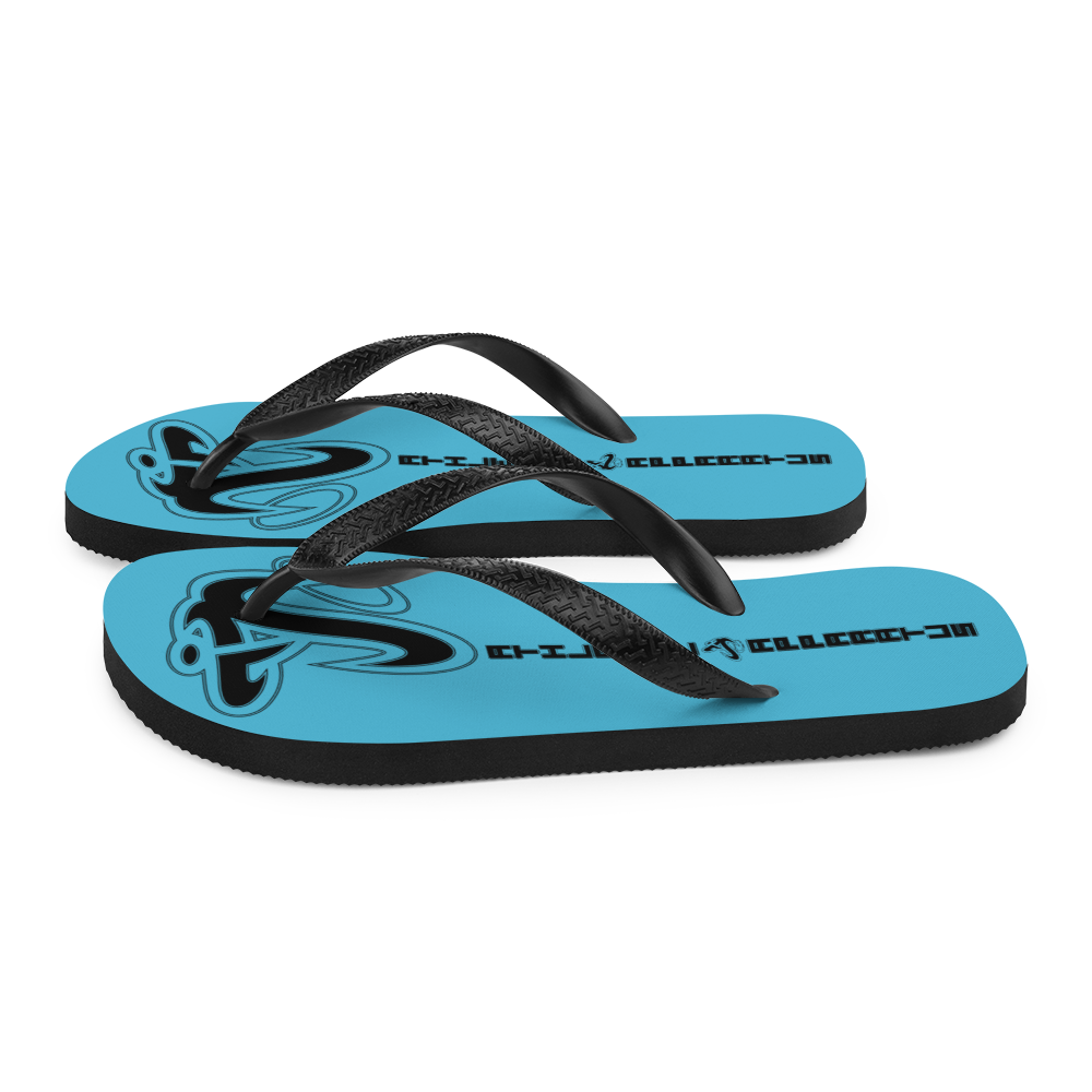 
                      
                        Athletic Apparatus Blue 7 Black logo Flip-Flops - Athletic Apparatus
                      
                    