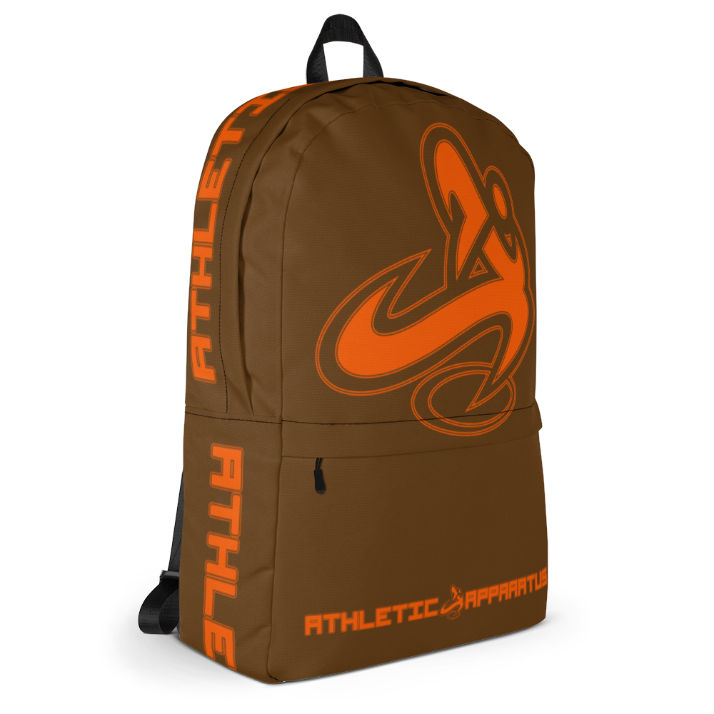 
                      
                        Athletic Apparatus Brown Orange logo Backpack - Athletic Apparatus
                      
                    