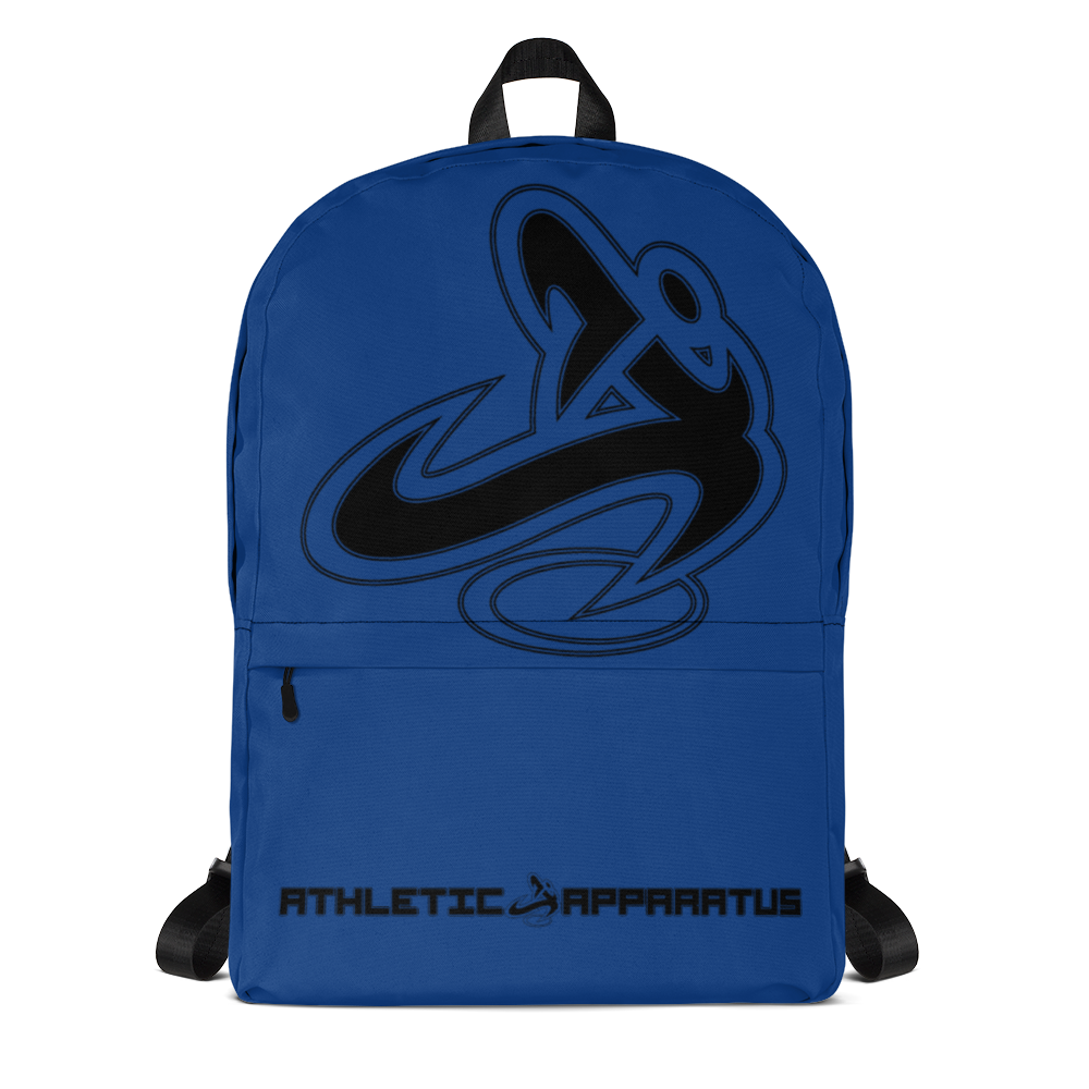 
                  
                    Athletic Apparatus Blue 2 Black logo Backpack - Athletic Apparatus
                  
                