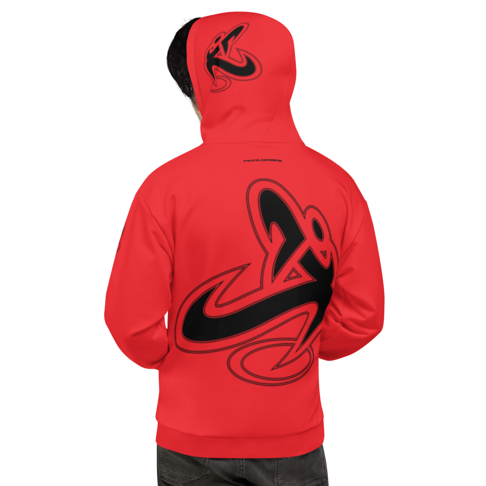 
                      
                        Athletic Apparatus Red 1 Black Logo Unisex Hoodie - Athletic Apparatus
                      
                    