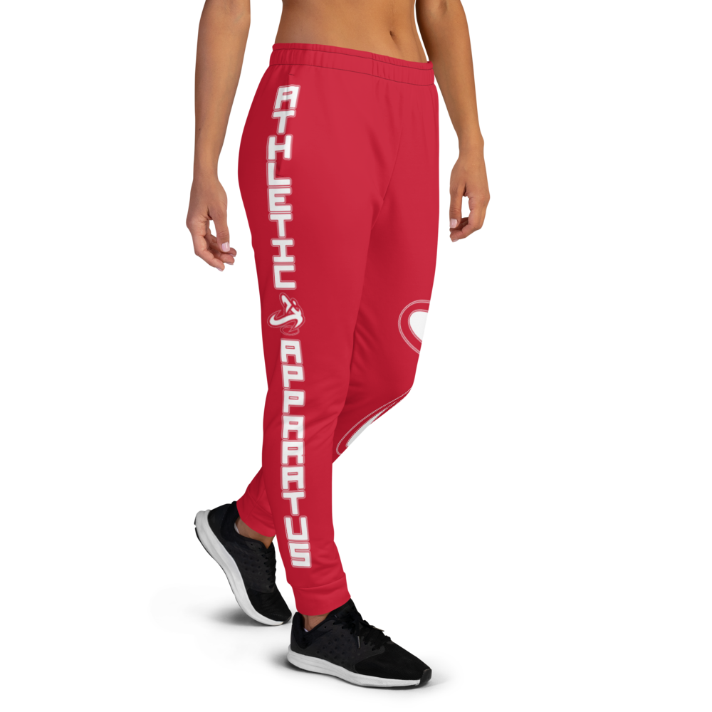 
                      
                        Athletic Apparatus Red White Logo V2 Women's Joggers - Athletic Apparatus
                      
                    