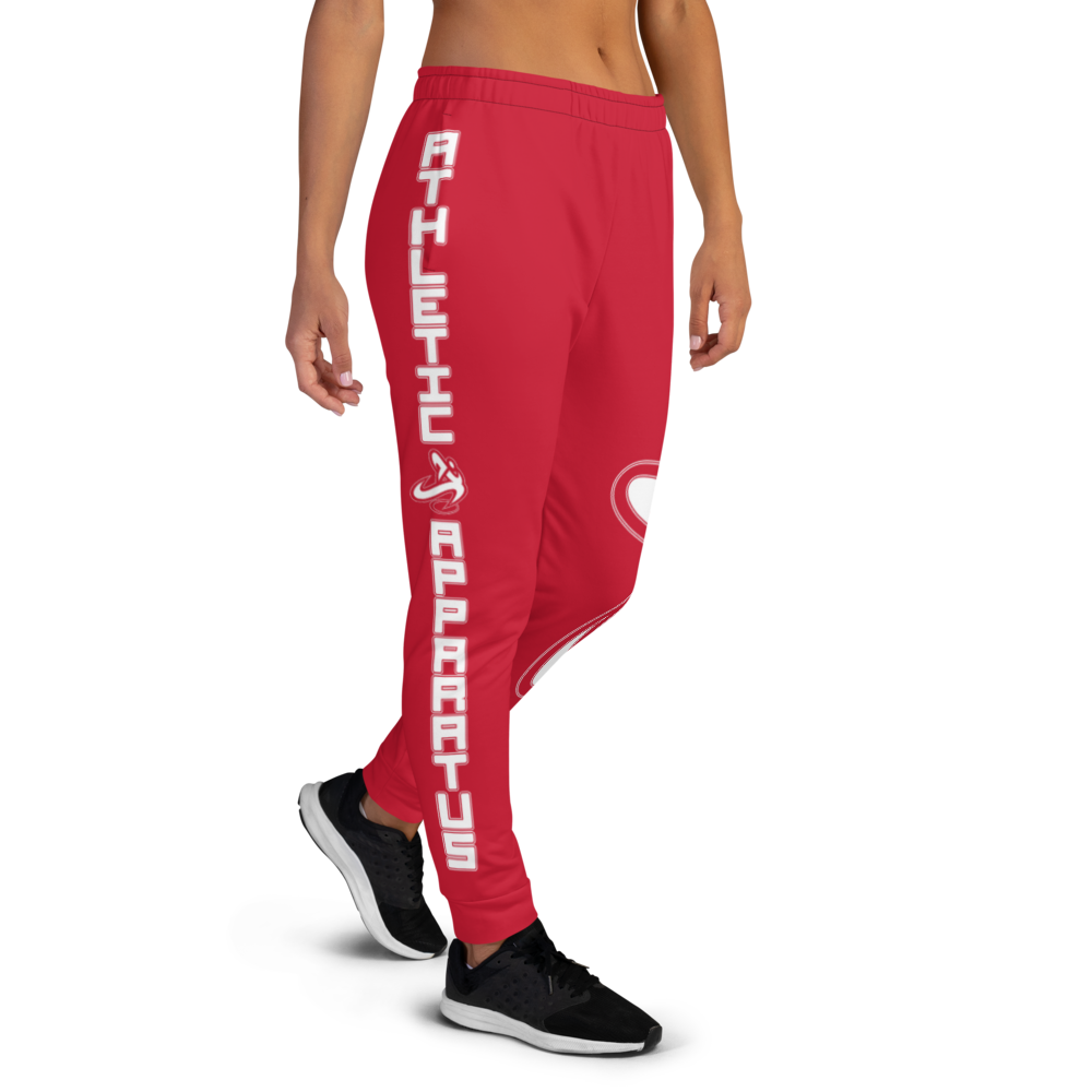 
                  
                    Athletic Apparatus Red White Logo V2 Women's Joggers - Athletic Apparatus
                  
                