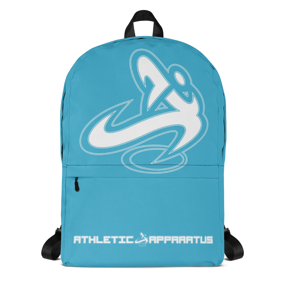 
                      
                        Athletic Apparatus Blue 7 White logo Backpack - Athletic Apparatus
                      
                    