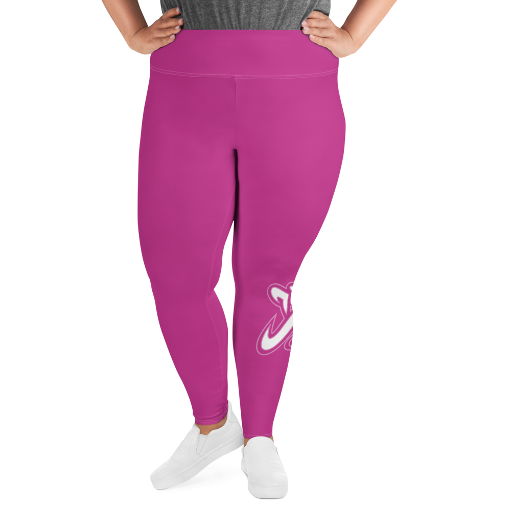 
                      
                        Athletic Apparatus Pink White logo White stitch V3 Plus Size Leggings - Athletic Apparatus
                      
                    