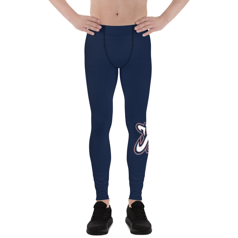 
                      
                        Athletic Apparatus Navy Blue rwb logo Men's Leggings - Athletic Apparatus
                      
                    