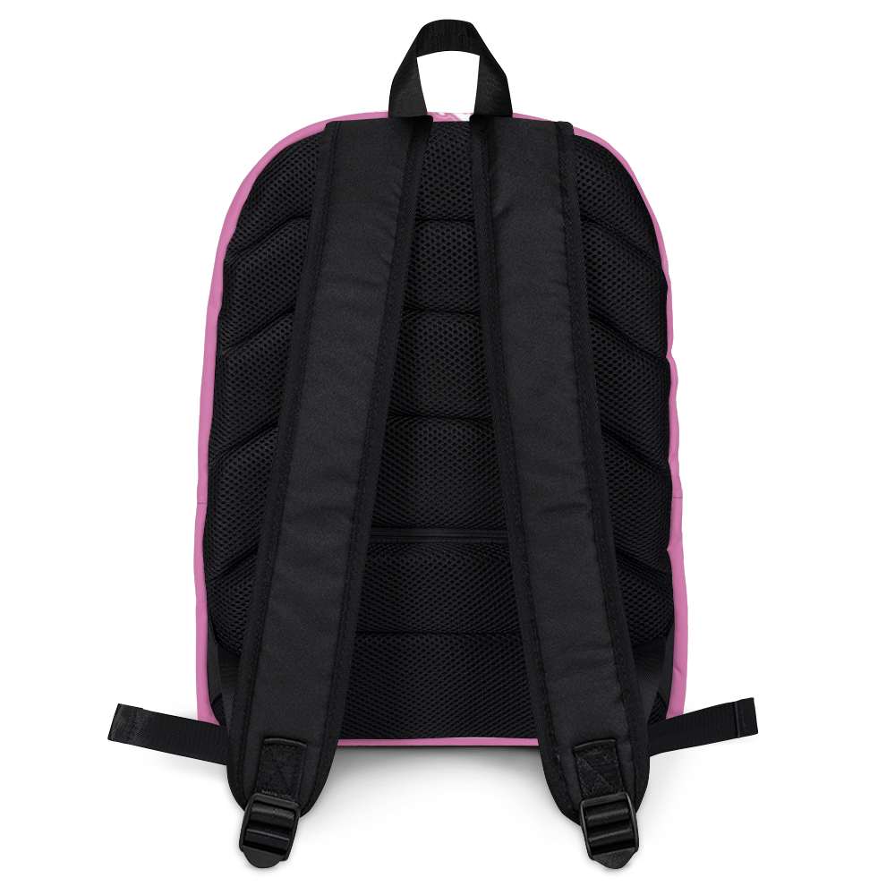 Athletic Apparatus Pink 1 White logo Backpack - Athletic Apparatus