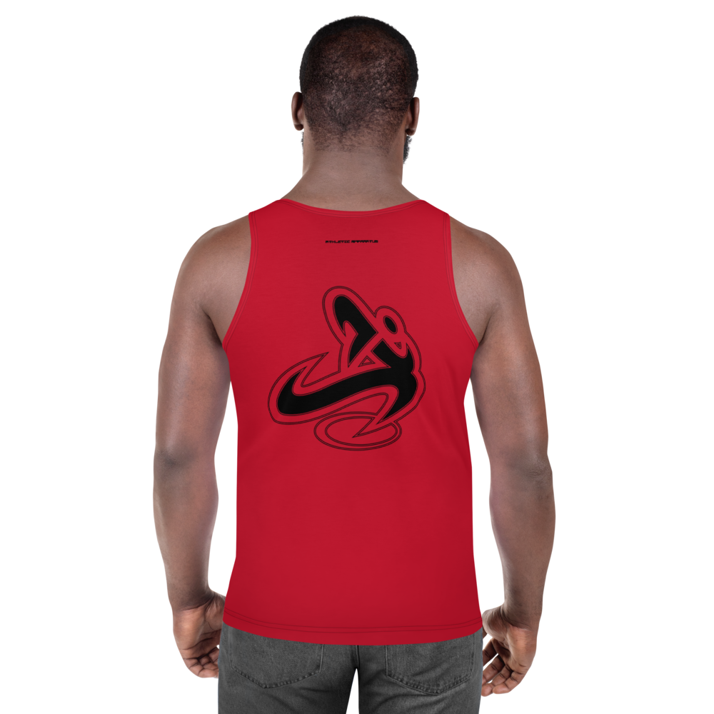 
                      
                        Athletic Apparatus Red Black logo Unisex Tank Top - Athletic Apparatus
                      
                    