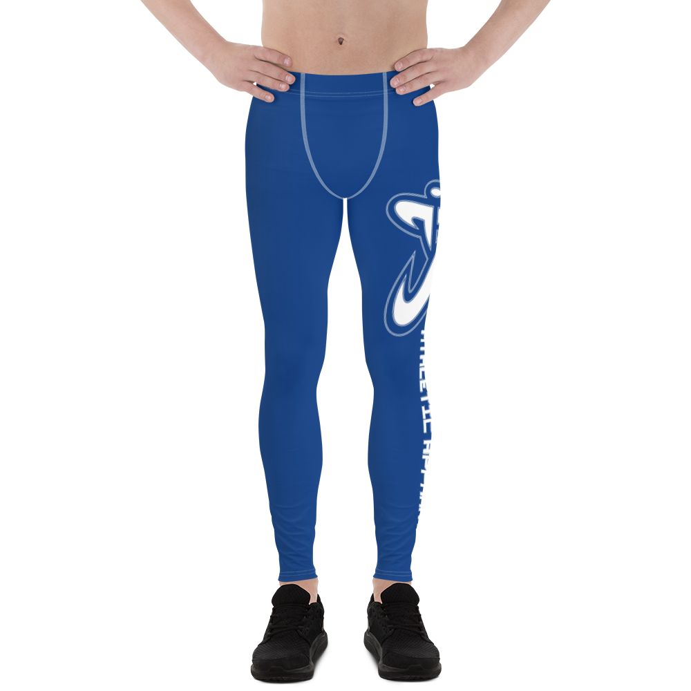 
                      
                        Athletic Apparatus Blue 2 White logo White Stitch V2 Men's Leggings - Athletic Apparatus
                      
                    