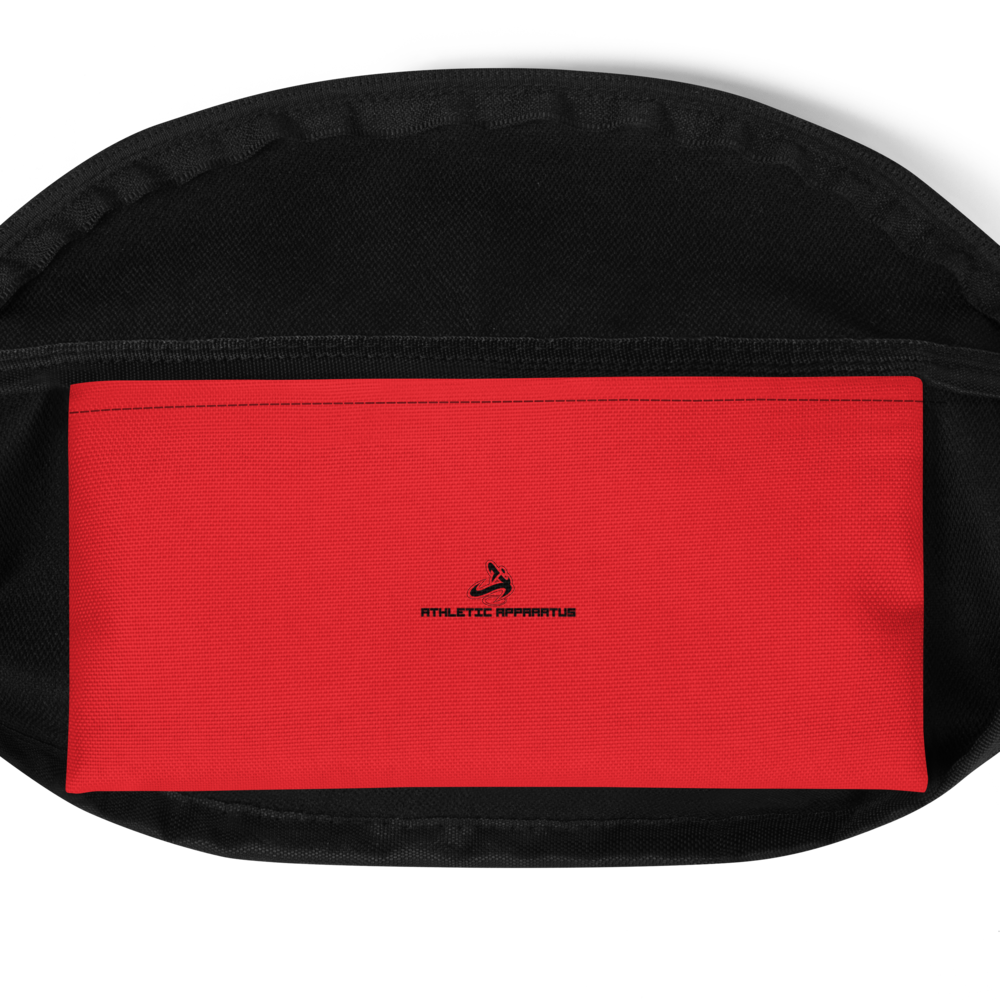 
                      
                        Athletic Apparatus Red 1 Black Logo Fanny Pack - Athletic Apparatus
                      
                    