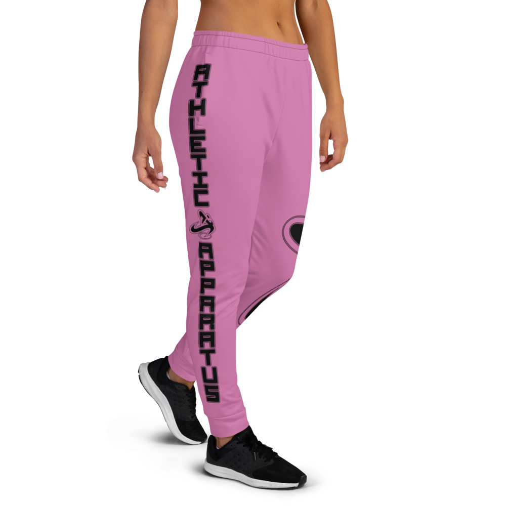 
                      
                        Athletic Apparatus Pink 1 Black Logo V2 Women's Joggers - Athletic Apparatus
                      
                    