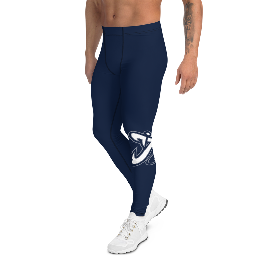 
                      
                        Athletic Apparatus Navy White logo V3 Men's Leggings - Athletic Apparatus
                      
                    