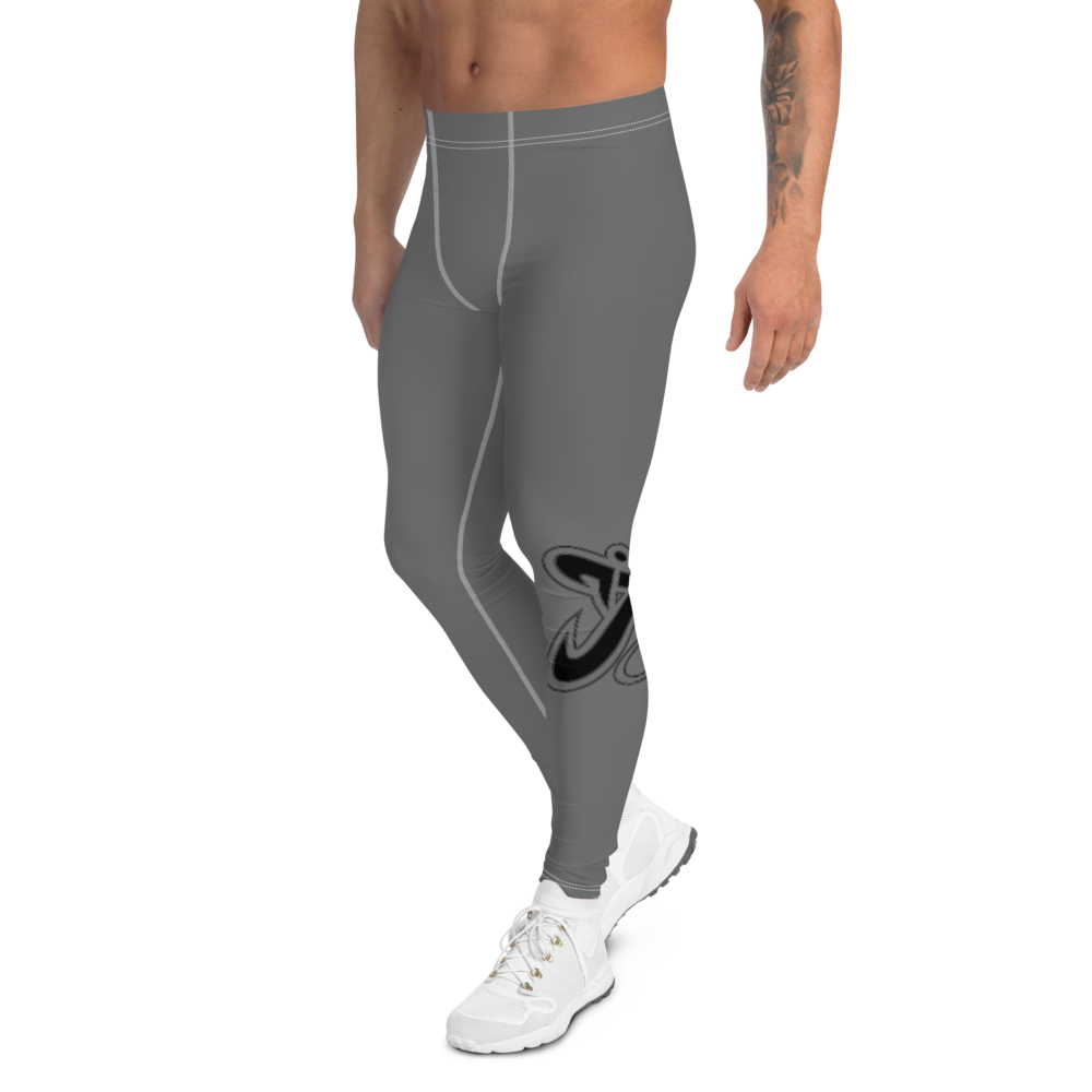 
                      
                        Athletic Apparatus Grey Black logo White V3 stitch Men's Leggings - Athletic Apparatus
                      
                    